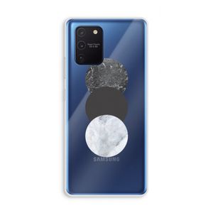 Marmeren cirkels: Samsung Galaxy Note 10 Lite Transparant Hoesje
