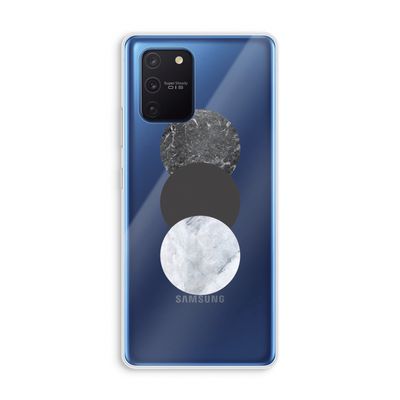 Marmeren cirkels: Samsung Galaxy Note 10 Lite Transparant Hoesje