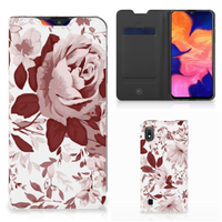 Bookcase Samsung Galaxy A10 Watercolor Flowers