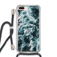 Zee golf: iPhone 7 PLUS Transparant Hoesje met koord