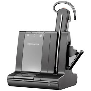 HP Poly Savi 8245 DECT In Ear headset Computer DECT, Bluetooth Mono Zwart Ruisonderdrukking (microfoon) Headset