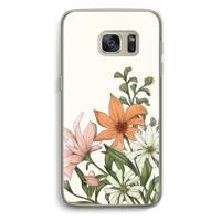 Floral bouquet: Samsung Galaxy S7 Transparant Hoesje