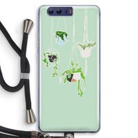 Hang In There: Honor 9 Transparant Hoesje met koord
