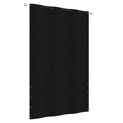 VidaXL Balkonscherm 140x240 cm oxford stof zwart