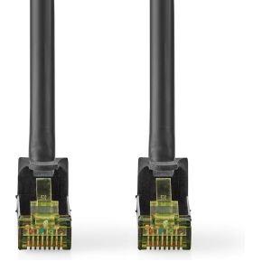Nedis CCGL85420BK50 CAT7-Kabel S/FTP RJ45 Ma netwerkkabel Zwart 5 m
