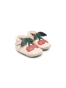 Donsje chaussures pré-marche à détail de patch - Tons neutres