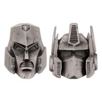 Transformers Replica Set of 2 Helmets Optimus Prime & Megatron Limited Edition