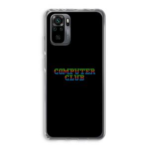 Retro: Xiaomi Redmi Note 10 Pro Transparant Hoesje