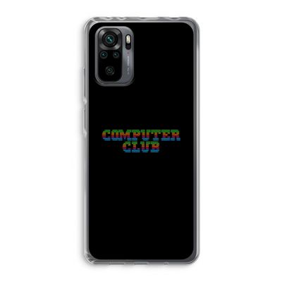 Retro: Xiaomi Redmi Note 10 Pro Transparant Hoesje
