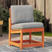 Tuinstoel 50,5x55x77 cm massief grenenhout wasbruin