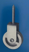 Waelbers Hijskatrol schroef 50mm enkel Gietijzer-wiel - 5 Stuk(s) - 62024211.02