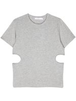 IRO t-shirt Bonnie à découpes - Gris - thumbnail