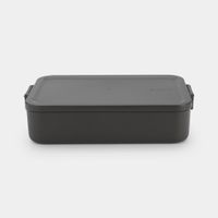 Brabantia Make & Take Bento lunchbox large, kunststof - Dark Grey - thumbnail