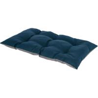 KERBL - Omkeerbaar vloermatras L - 75 x 115 cm - ELY kussen - Grijs/petrol - -
