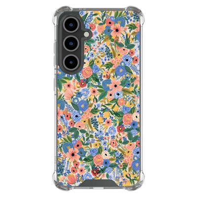 Samsung Galaxy S25 FE shockproof hoesje - Blue gardens
