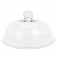 Excellent Houseware Stolp taartplateau - glas - 30 cm - serveerschaal