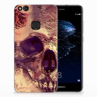 Silicone Back Case Huawei P10 Lite Skullhead