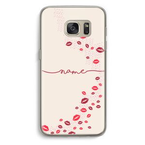 Kusjes: Samsung Galaxy S7 Transparant Hoesje