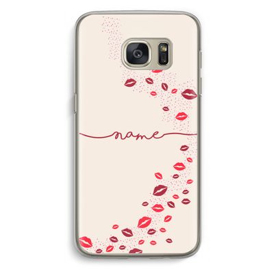Kusjes: Samsung Galaxy S7 Transparant Hoesje