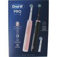 Oral B Elektrische tandenborstel pro 3 3900 black pink