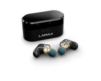Lamax Duals1 In Ear headset Bluetooth Stereo Zwart Indicator voor batterijstatus, Headset, Oplaadbox, Volumeregeling, Microfoon uitschakelbaar (mute), Mono,