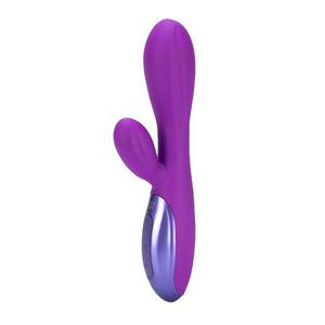 UltraZone Excite 6x Rabbit Style Silicone Vibe - Purple