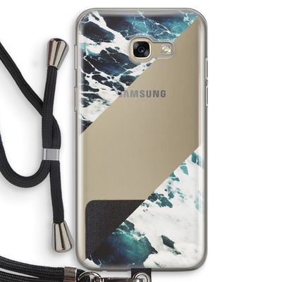 Golven: Samsung Galaxy A5 (2017) Transparant Hoesje met koord