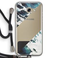 Golven: Samsung Galaxy A5 (2017) Transparant Hoesje met koord