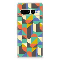 Google Pixel 7 Pro TPU bumper Funky Retro - thumbnail