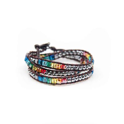 Bohemian Chakra Kralen Armband Wrap