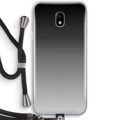 Musketon Halftone: Samsung Galaxy J3 (2017) Transparant Hoesje met koord