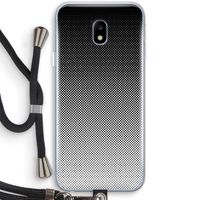 Musketon Halftone: Samsung Galaxy J3 (2017) Transparant Hoesje met koord