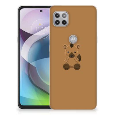 Motorola Moto G 5G Telefoonhoesje met Naam Baby Hyena Motorola Moto G 5G Telefoonhoesje met Naam Baby Hyena