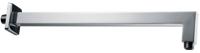 Wiesbaden luxe douche-arm vierkant muurbev.40cm chroom