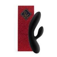 Feelztoys - Lea Vibrator met Glitters USB-oplaadbaar Zwart