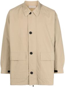 FEAR OF GOD ESSENTIALS surchemise en coton mélangé - Marron