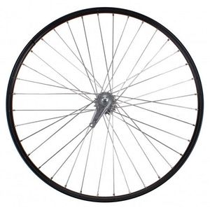 achterwiel 28 inch 36G terugtraprem zwart