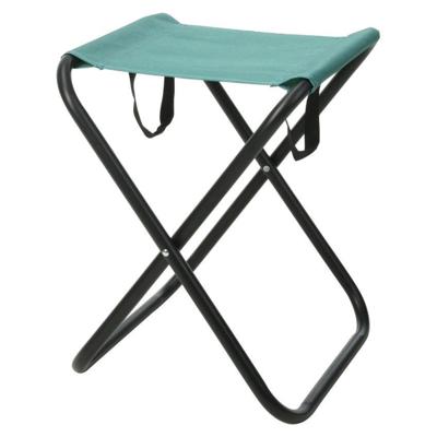Redcliffs Outdoor Camping/outdoor krukje - Inklapbaar - groen - metaal/polyester - 30 x 60 cm