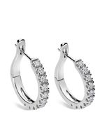 LEO PIZZO boucles d'oreilles en or blanc 18ct ornées de diamants - Argent - thumbnail