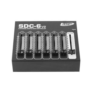 Elation Lighting SDC6 eenvoudige DMX lichtcontroller