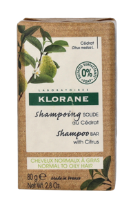 Klorane Shampoo Bar - Citrus 80 g