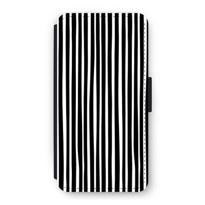 Stripes: iPhone 12 Pro Flip Hoesje