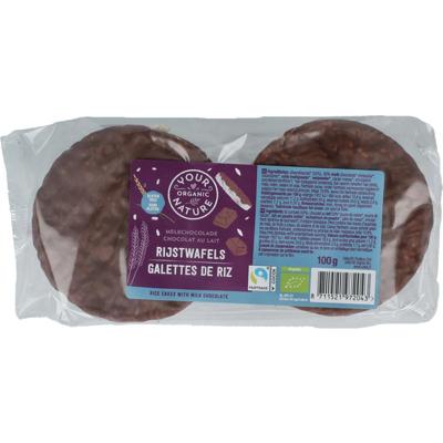 Your Organic Nat yon rijstwafels choco melk bio