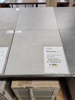 Restpartij vloertegel Belgium Concrete Grey 60x60 rett