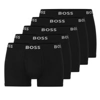 Hugo Boss boxers Trunk 5-pack zwart - thumbnail