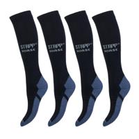 STAPP Horse Paardrijsokken Uni 4-pack Marine-43/46
