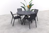 Atmos/Locarno ronde tuinset - 5-delig - 130 cm.