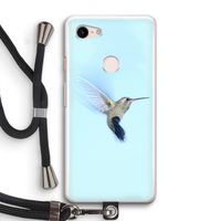 Kolibri: Pixel 3 Transparant Hoesje met koord