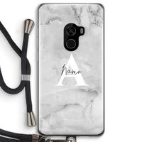 Ivory Marble: Xiaomi Mi Mix 2 Transparant Hoesje met koord