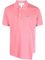 Comme Des Garçons Shirt x Lacoste polo à design asymétrique - Rose - thumbnail